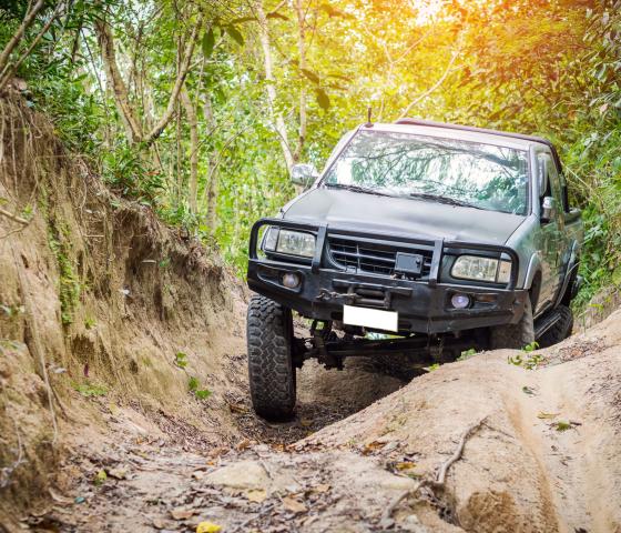 four wheel drive vehicle
