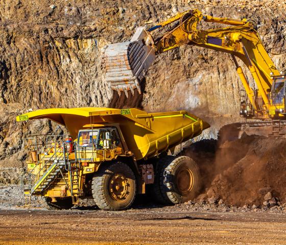 Surface extractions mining