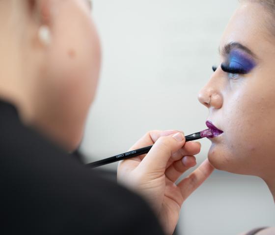 Beauty therapy make up