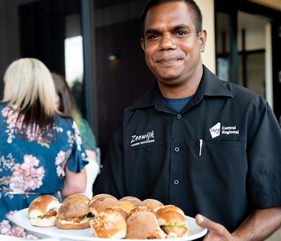 Hospitality waiter