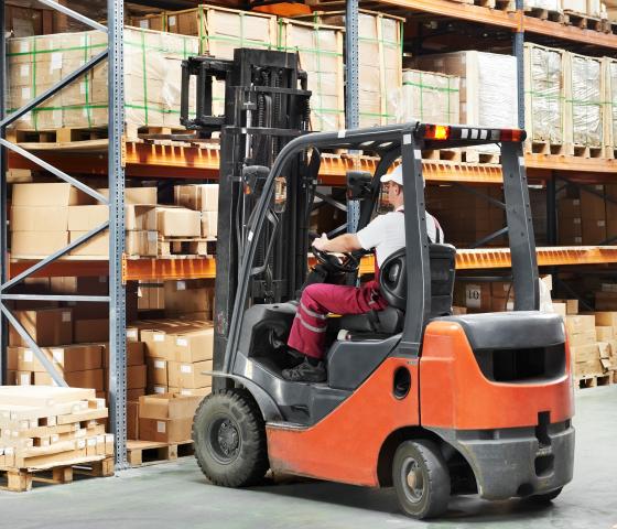 Forklift course image